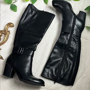 Soul Black Knee-High Boots style Twinkle